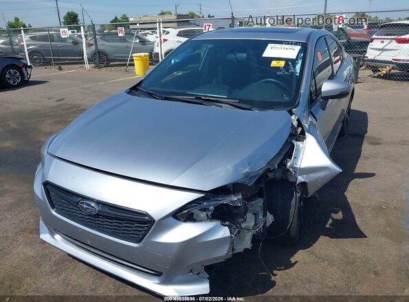 4S3GKAL65H3601512 2017 SUBARU IMPREZA Silver Vista tres cuartos delantera izquierda