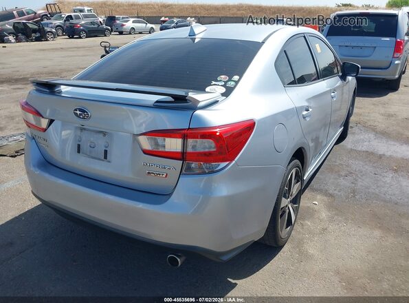 4S3GKAL65H3601512 2017 SUBARU IMPREZA Silver Trasero derecho