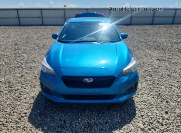 4S3GKAL65H3624465 2017 SUBARU IMPREZA Blue Դիմացի տեսք