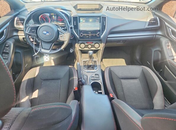 4S3GKAL65H3624465 2017 SUBARU IMPREZA Blue Առջևի վահանակի տեսք