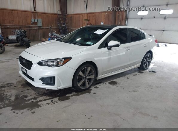 4S3GKAL66H3608212 2017 SUBARU IMPREZA White Передня ліва чверть
