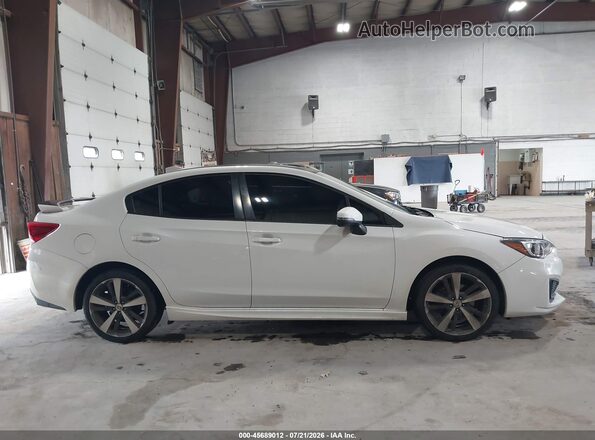 4S3GKAL66H3608212 2017 SUBARU IMPREZA White Вид задньої частини салону