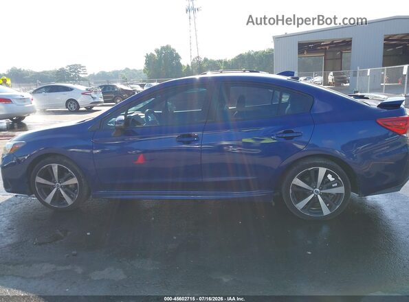 4S3GKAL69J3601969 2018 SUBARU IMPREZA Blue Widok wnętrza 360 stopni