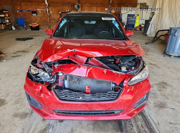 4S3GKAL6XJ3603620 2018 SUBARU IMPREZA Red Front view