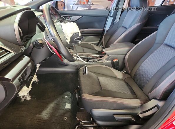 4S3GKAL6XJ3603620 2018 SUBARU IMPREZA Red Front interior view