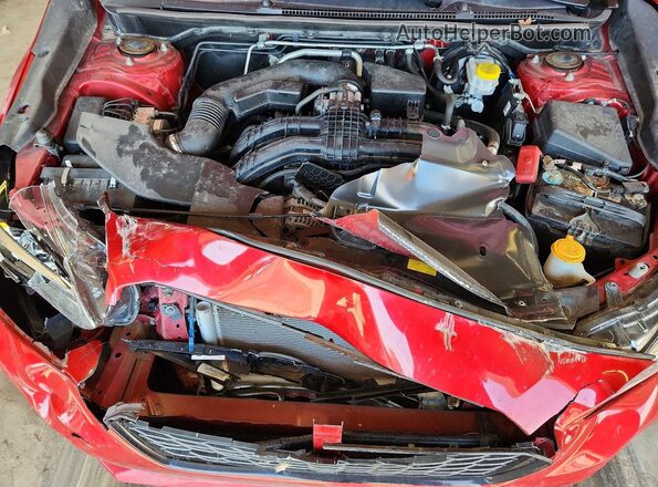 4S3GKAL6XJ3603620 2018 SUBARU IMPREZA Red Rear interior view