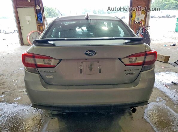 4S3GKAM60J3604449 2018 SUBARU IMPREZA Silver უკანა ხედი