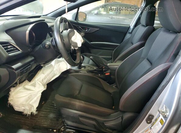 4S3GKAM60J3604449 2018 SUBARU IMPREZA Silver წინა სალონის ხედი