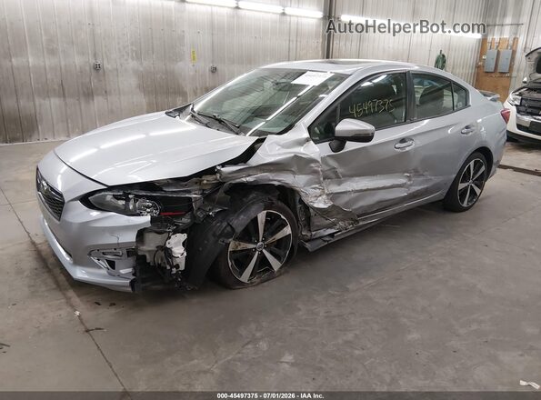 4S3GKAM62H3616662 2017 SUBARU IMPREZA Light Blue Front left