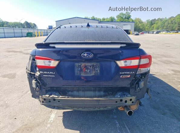 4S3GKAM65L3615658 2020 SUBARU IMPREZA Blue Widok z tyłu