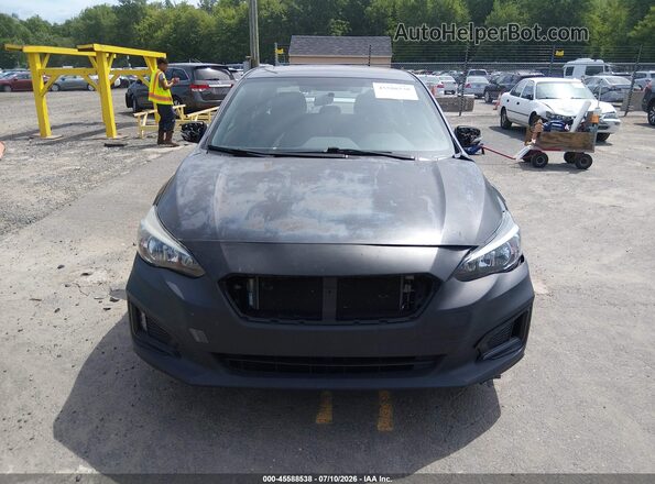 4S3GKAM67H3609027 2017 SUBARU IMPREZA Gray Вид задньої частини салону
