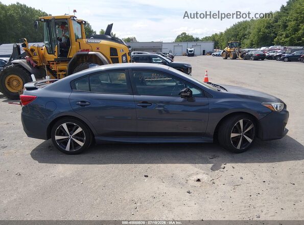 4S3GKAM67H3609027 2017 SUBARU IMPREZA Gray Панорамний вид салону 360°