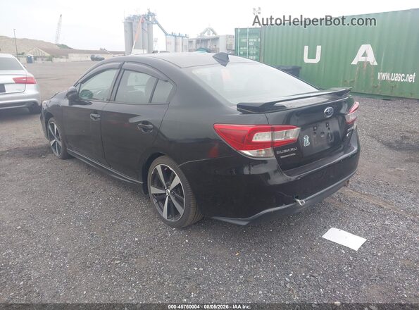 4S3GKAM67H3618875 2017 SUBARU IMPREZA Black Հետևի ձախ