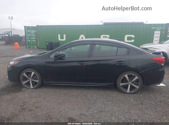 4S3GKAM67H3618875 2017 SUBARU IMPREZA Black Սալոնի 360 աստիճան տեսք