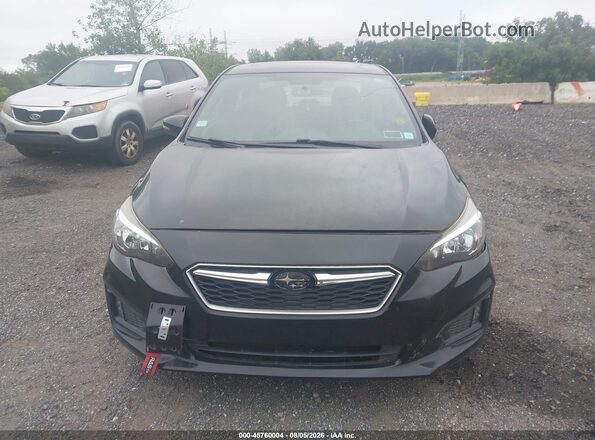 4S3GKAM67H3618875 2017 SUBARU IMPREZA Black Սարքավորումների վահանակի տեսք