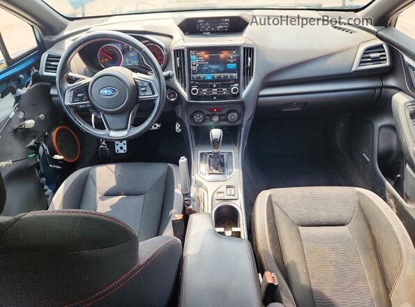 4S3GKAM67H3626863 2017 SUBARU IMPREZA Blue Widok deski rozdzielczej