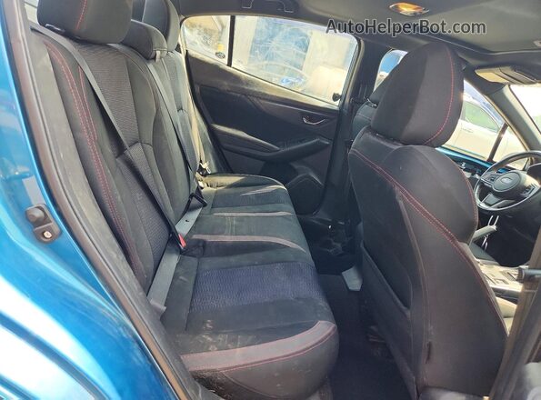 4S3GKAM67H3626863 2017 SUBARU IMPREZA Blue Widok tylnych siedzeń