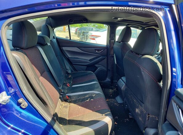 4S3GKAM68N3609999 2022 SUBARU IMPREZA Blue Vista de los asientos traseros