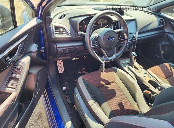 4S3GKAM68N3609999 2022 SUBARU IMPREZA Blue Vista del salpicadero