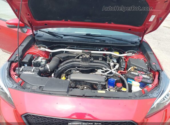 4S3GKAM69J3601551 2018 SUBARU IMPREZA Red Հետևի տեսք