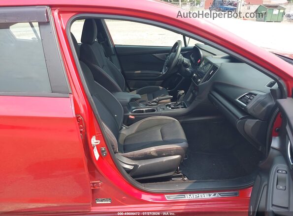 4S3GKAM69J3601551 2018 SUBARU IMPREZA Red Սալոնի դիմացի տեսք