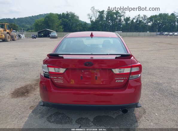 4S3GKAM69J3601551 2018 SUBARU IMPREZA Red 