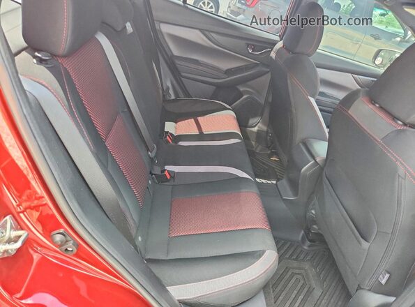 4S3GKAM69L3608521 2020 SUBARU IMPREZA Красный Вид задних сидений