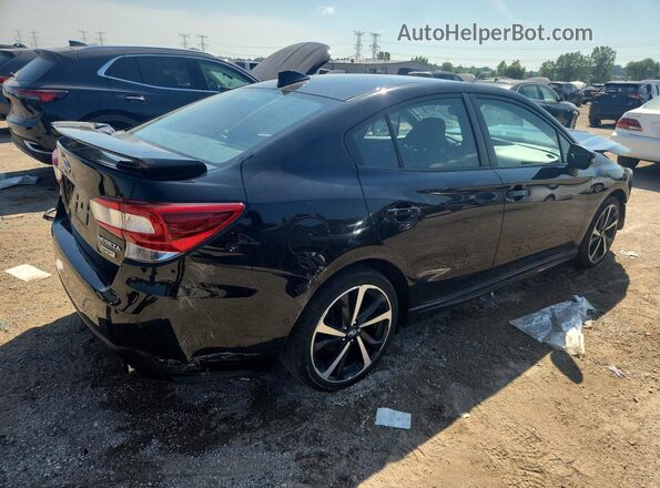 4S3GKAM6XN3608420 2022 SUBARU IMPREZA Black Задня права чверть