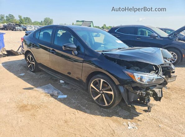 4S3GKAM6XN3608420 2022 SUBARU IMPREZA Black Передня права чверть