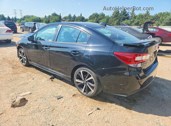 4S3GKAM6XN3608420 2022 SUBARU IMPREZA Black Задня ліва чверть