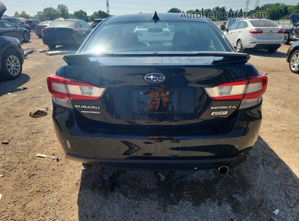 4S3GKAM6XN3608420 2022 SUBARU IMPREZA Black Вид ззаду
