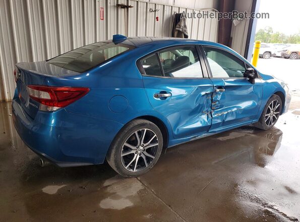 4S3GKAT64H3629091 2017 SUBARU IMPREZA Blue Задня права чверть