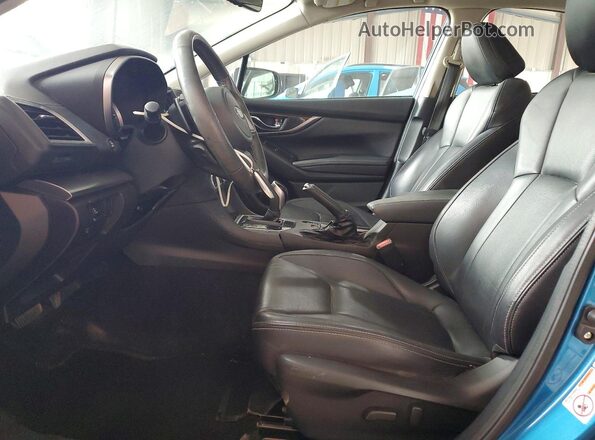 4S3GKAT64H3629091 2017 SUBARU IMPREZA Blue Вид салону спереду