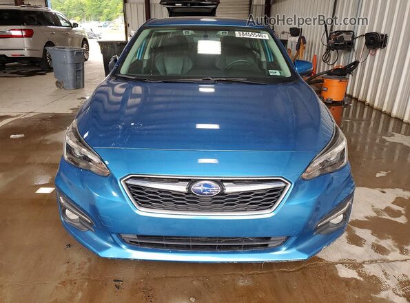 4S3GKAT64H3629091 2017 SUBARU IMPREZA Blue Вид спереду