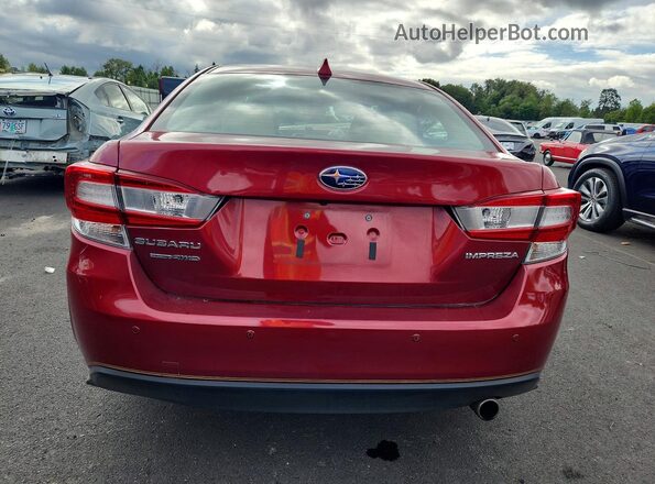 4S3GKAT69L3604857 2020 SUBARU IMPREZA Red Widok z tyłu