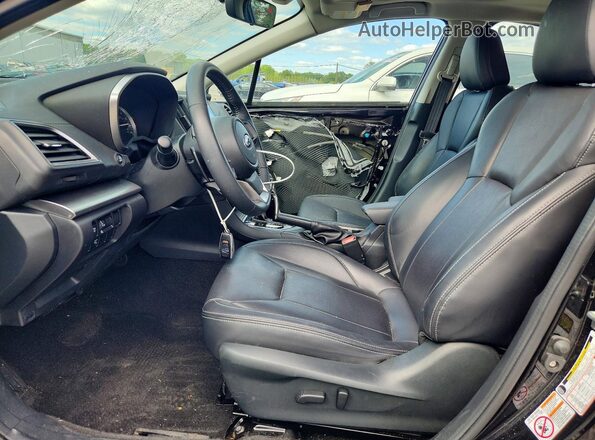 4S3GKAU60L3607855 2020 SUBARU IMPREZA Black Widok wnętrza z przodu