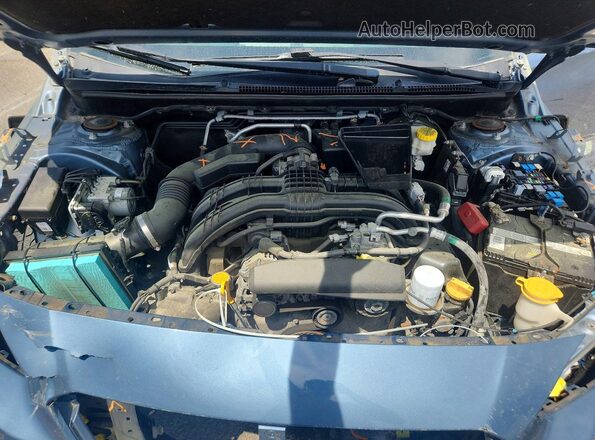 4S3GKAU66J3611115 2018 SUBARU IMPREZA Blue უკანა სალონის ხედი