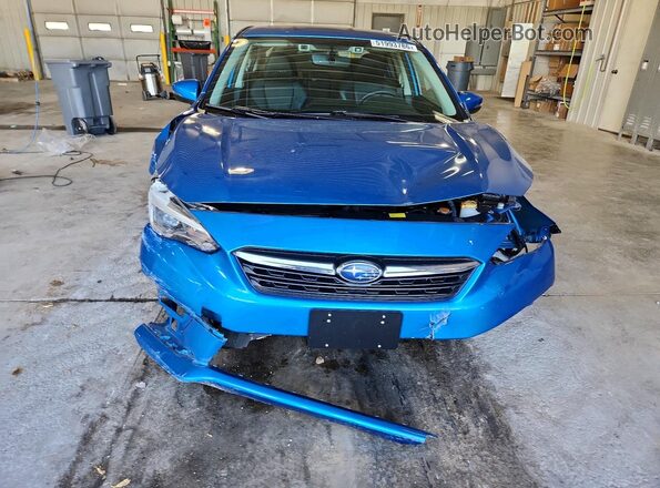 4S3GKAU68L3610664 2020 SUBARU IMPREZA Синий Вид спереди