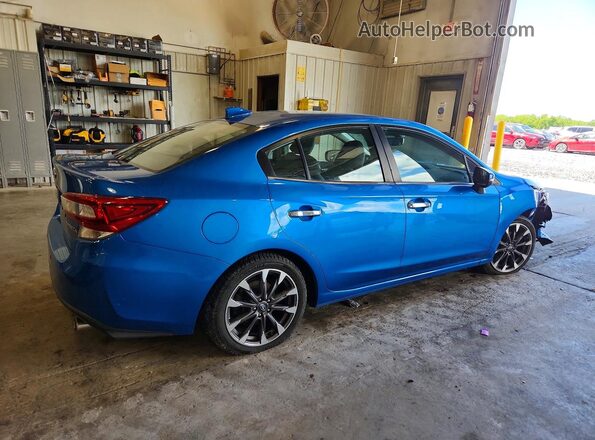 4S3GKAU68L3610664 2020 SUBARU IMPREZA Синий Задняя правая четверть