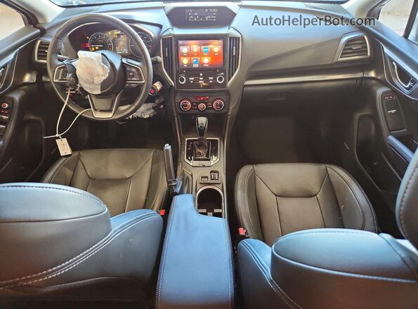 4S3GKAU68L3610664 2020 SUBARU IMPREZA Синий Вид панели приборов