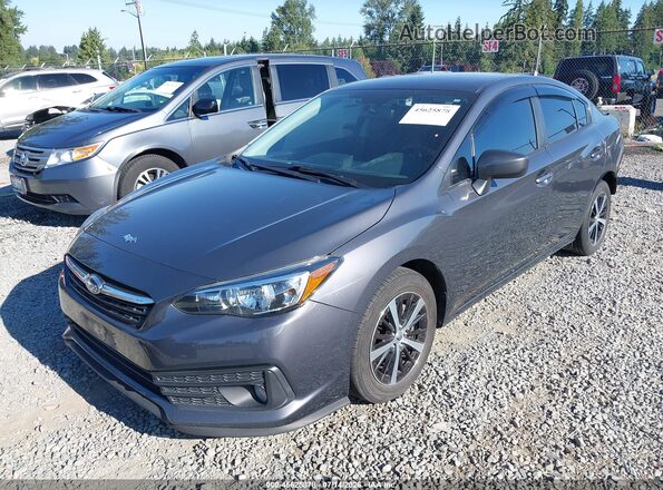 4S3GKAV60P3605317 2023 SUBARU IMPREZA Gray Vista tres cuartos delantera izquierda
