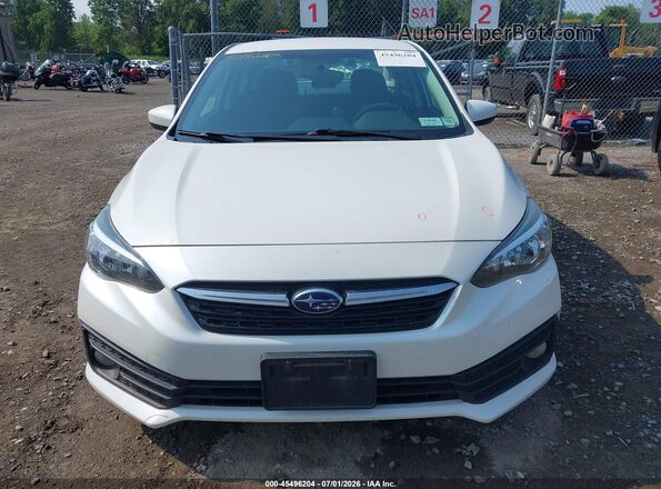 4S3GKAV61L3608592 2020 SUBARU IMPREZA White Սալոնի հետևի տեսք