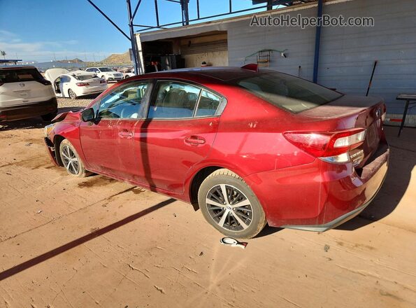 4S3GKAV62P3602001 2023 SUBARU IMPREZA Red უკანა მარცხენა