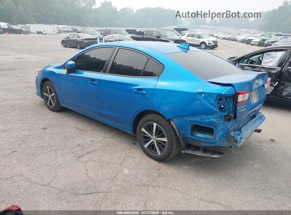 4S3GKAV65N3606234 2022 SUBARU IMPREZA Blue Rear left