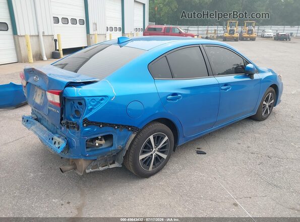 4S3GKAV65N3606234 2022 SUBARU IMPREZA Blue Rear right