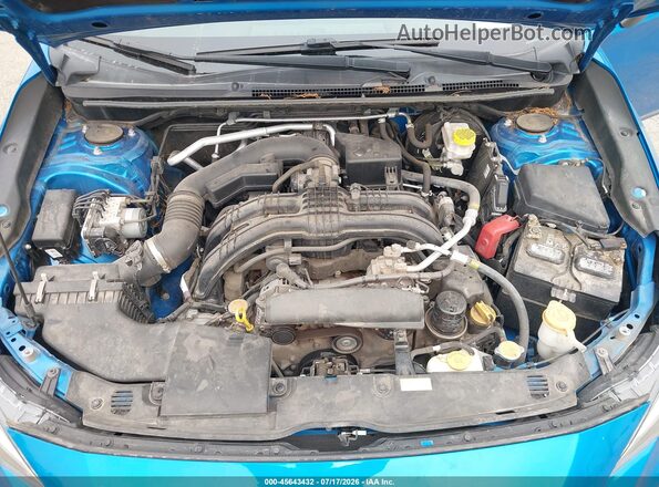 4S3GKAV65N3606234 2022 SUBARU IMPREZA Blue Rear view