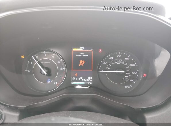 4S3GKAV65P3604681 2023 SUBARU IMPREZA White Հետևի նստատեղերի տեսք