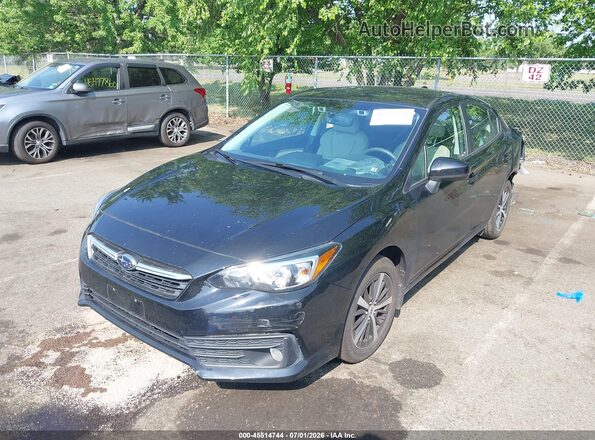 4S3GKAV66L3609625 2020 SUBARU IMPREZA Black Front left