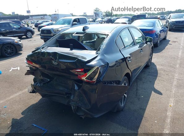 4S3GKAV66L3609625 2020 SUBARU IMPREZA Black Rear right