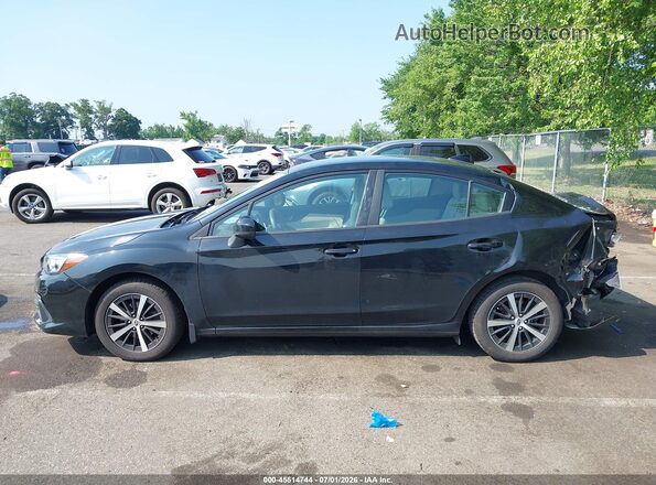 4S3GKAV66L3609625 2020 SUBARU IMPREZA Black 360 interior view